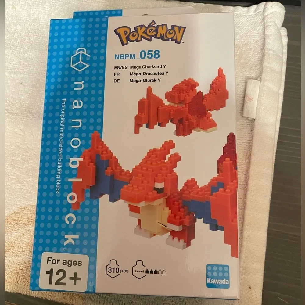 New nanoblock Pokémon Charizard Pokémon Series Building Kit toy model NBPM_058